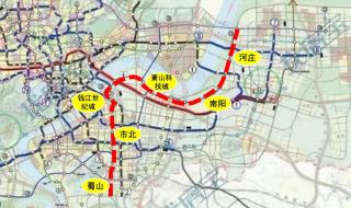 杭州地铁2号线线路图